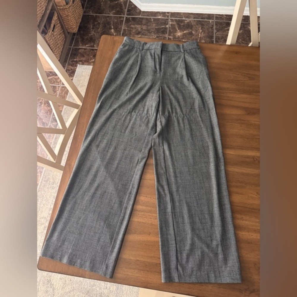 Rachel Zoe Womens Charcoal Grey Dress Pants Size 4